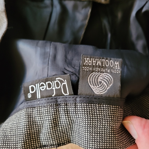 Vintage Rafaella 1980s Wool High-Waisted Pants - Picture 6 of 11